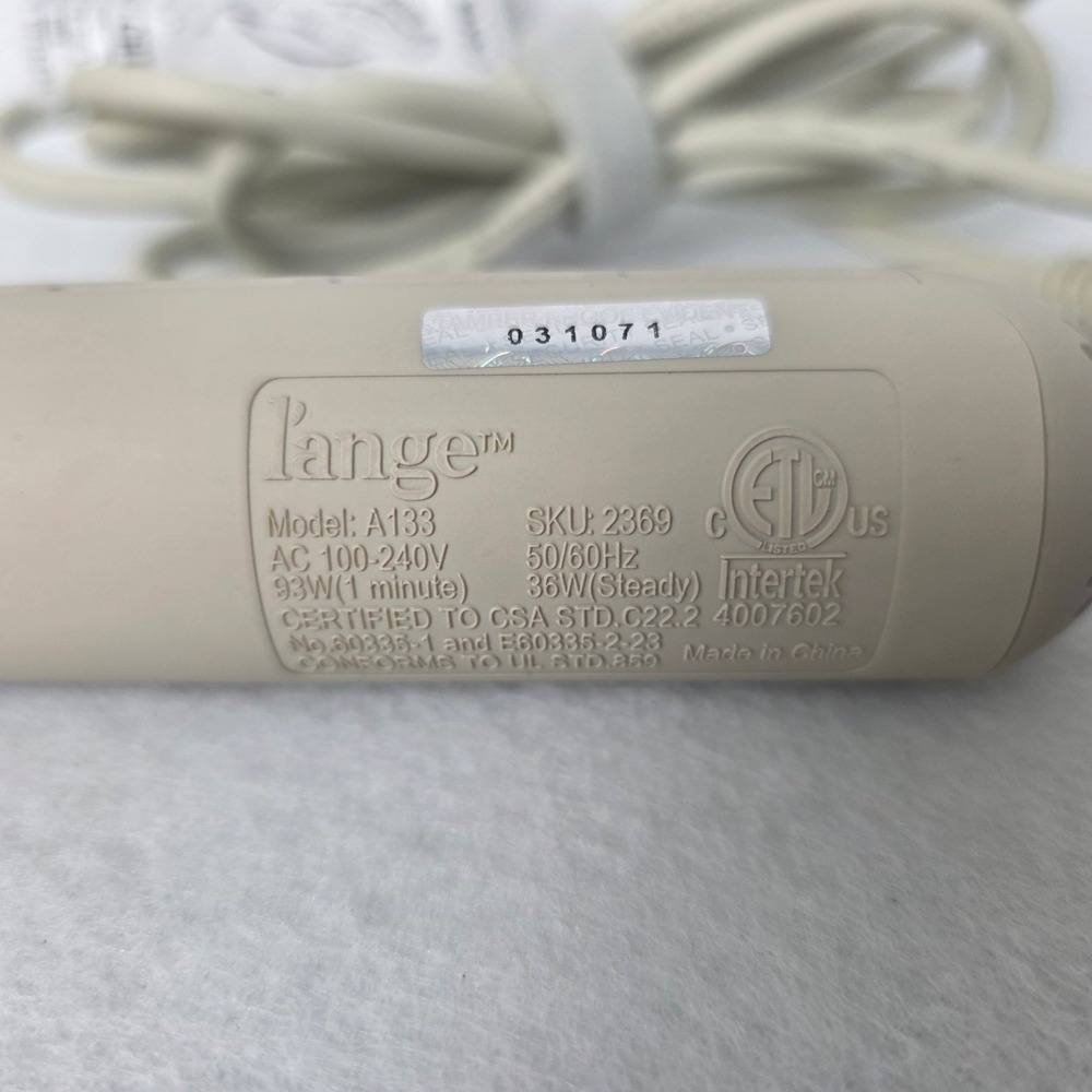 L'ange Le Duo 360 Airflow Styler Sand Beige Titanium Flat Iron Curler A133 - Picture 3 of 7